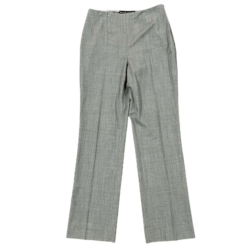 Ralph Lauren Black Label Lightweight Gray Wool Pants Size 6